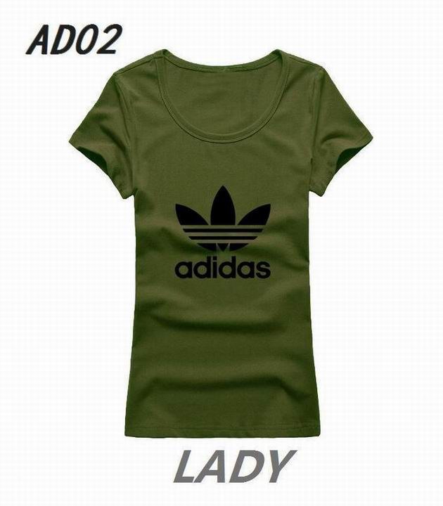 Adidas short round collar T woman S-2XL-012